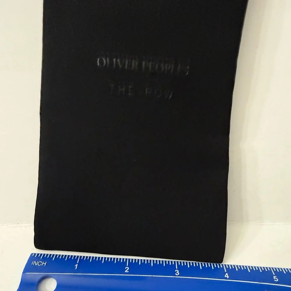 Oliver Peoples Black sunglasses case Eyewear Pouch Set